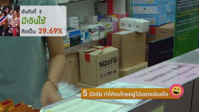 5 ปัจจัย ทำให้คนไทยอยู่ได้อย่างเข้มแข็ง