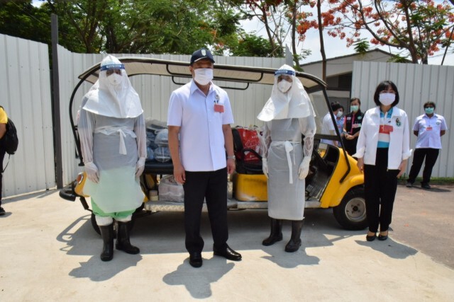 อนุทิน เยี่ยม State Quarantine โรงเรียนการบินกำแพงแสน