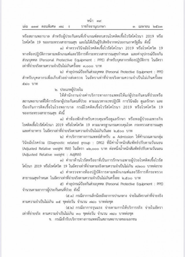 ประกันสังคม ประกาศเพิ่มสิทธิการตรวจรักษา กลุ่มเสี่ยงและกลุ่มผู้ป่วยโควิด-19