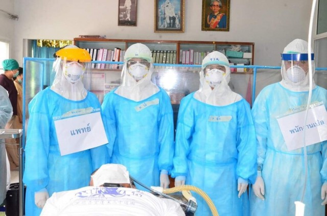 ตรึงกำลังต้านโควิด-19  ยังไม่พบผู้ติดเชื้อ
