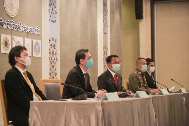 "สมศักดิ์" แถลงยึดทรัพย์เครือข่ายยานรก