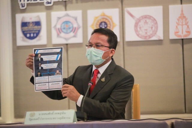 "สมศักดิ์" แถลงยึดทรัพย์เครือข่ายยานรก