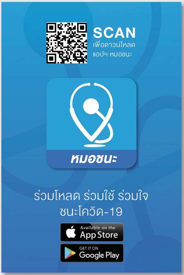 'หมอชนะ' แอปฯ ระวังภัยโควิด-19 ลดความเสี่ยงบุคลากรทางการแพทย์