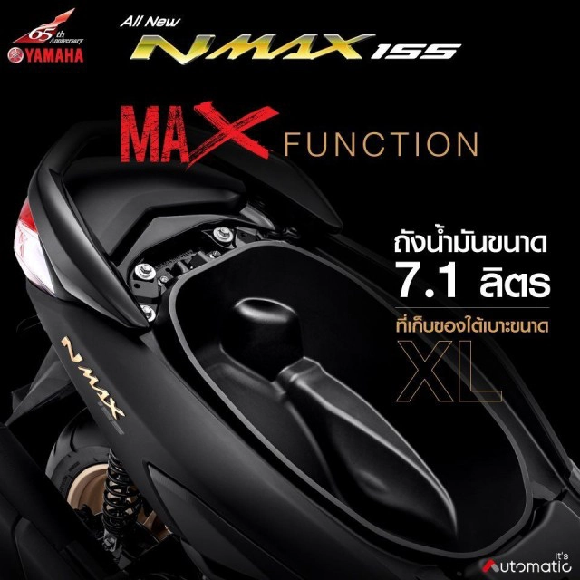 เปิดตัวอย่างเป็นทางการ New Yamaha Nmax 2020 พร้อมสเปคและราคา