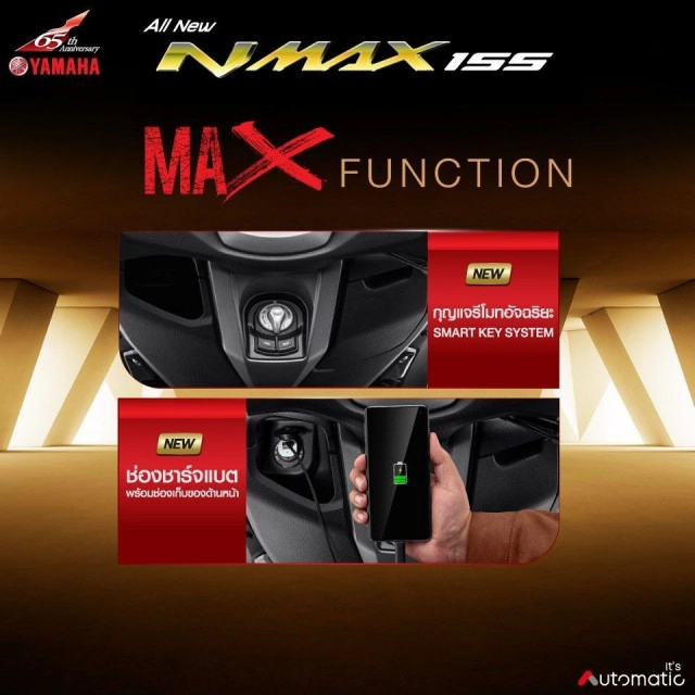 เปิดตัวอย่างเป็นทางการ New Yamaha Nmax 2020 พร้อมสเปคและราคา