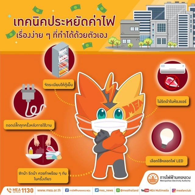 เทคนิคประหยัดไฟด้วย 5 วิธี เรื่องง่ายๆทำที่บ้านด้วยตัวเอง