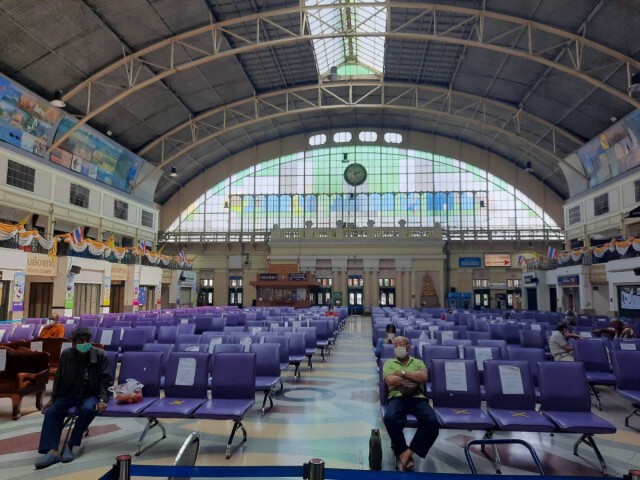 รฟท. เผยเดินทางรถไฟช่วงสงกรานต์บางตา