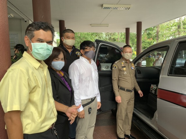 ตำรวจป่าไม้ร่วมหน่วยงาน แจกหน้ากากผ้า-Face shield
