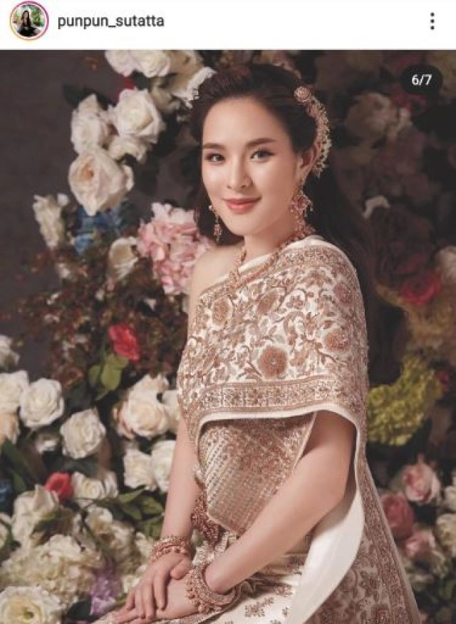 สวยหยาดเยิ้ม "นางเอก"กับชุดไทย สงกรานต์ ยุคโควิด