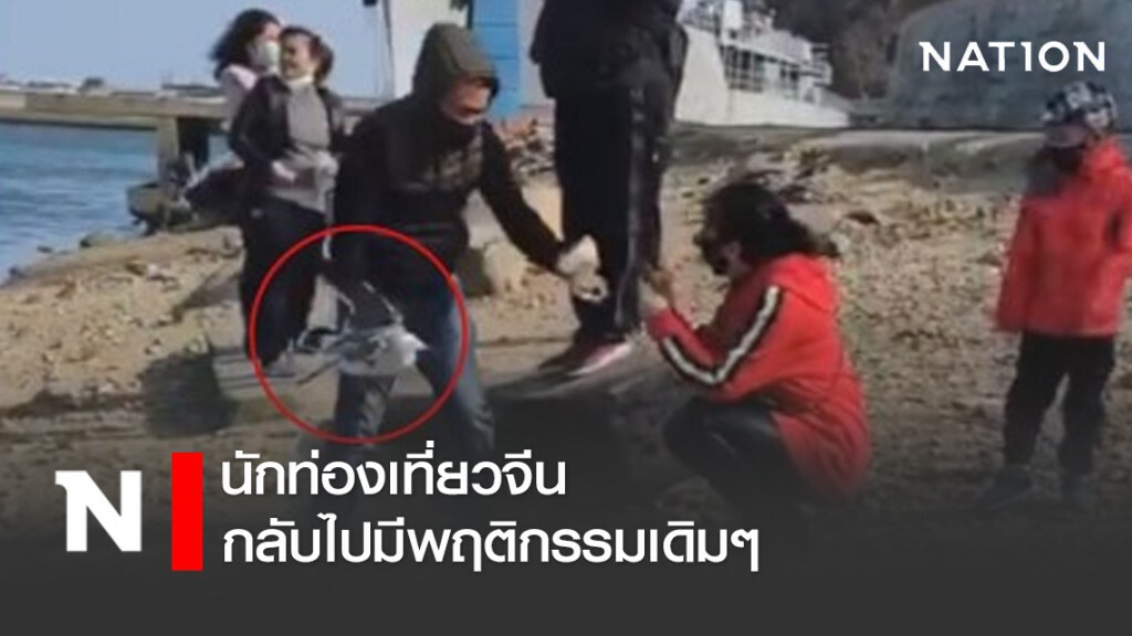 นักท่องเที่ยวจีนกลับไปมีพฤติกรรมเดิมๆ