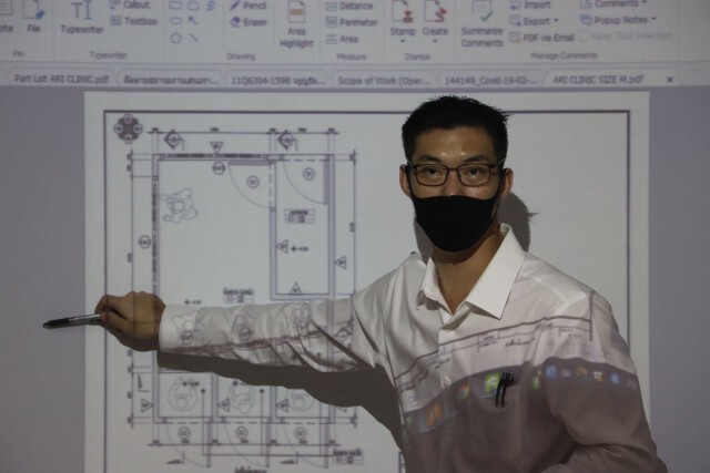 "ธนาธร" ซุ่ม ผลิตอุปกรณ์ทางการแพทย์ เพื่อส่งมอบให้โรงพยาบาล