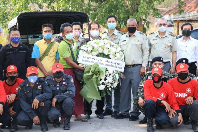 นำร่างไฟป่าคลอกตายกลับภูมิลำเนา