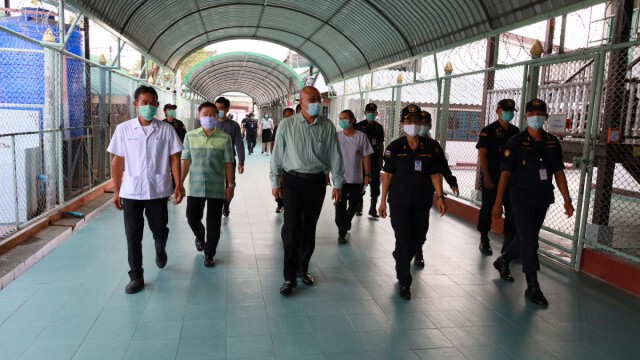 เรือนจำกาฬสินธุ์ตรวจเข้ม แยกห้องคัดกรองผู้ต้องขังป้องกันโรคโควิด-19
