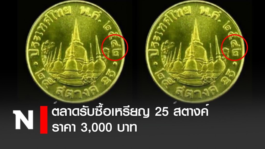 ตลาดรับซื้อเหรียญ 25 สตางค์ ราคาสูง ตลาดรับซื้อเหรียญ 25 สตางค์ ราคาสูง