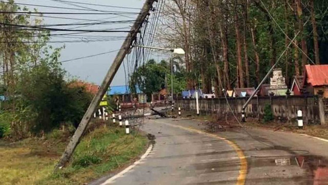 พายุพัดถล่ม 3 หมู่บ้าน อ.อรัญประเทศ เสียหายจำนวนมาก