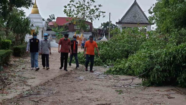 พายุพัดถล่ม 3 หมู่บ้าน อ.อรัญประเทศ เสียหายจำนวนมาก