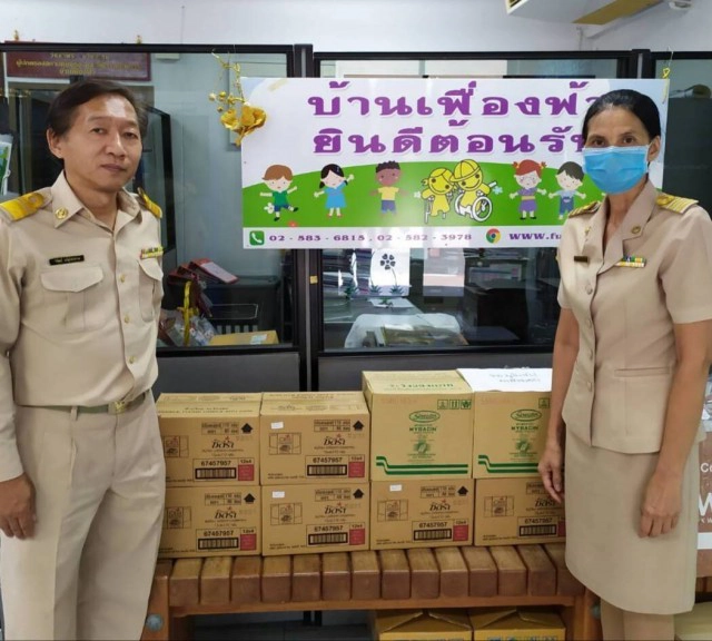 ยูนิเซฟ จับมือ พม.บริจาค "สบู่-เจล" ให้คนพิการ