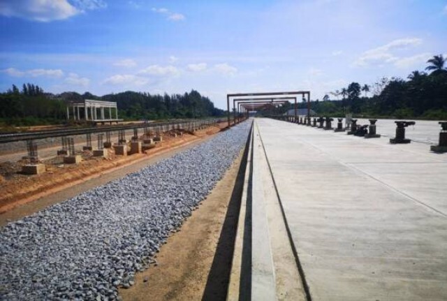 รฟท.คาดรถไฟทางคู่นครปฐม-ชุมพรแล้วเสร็จตามสัญญาปี 64
