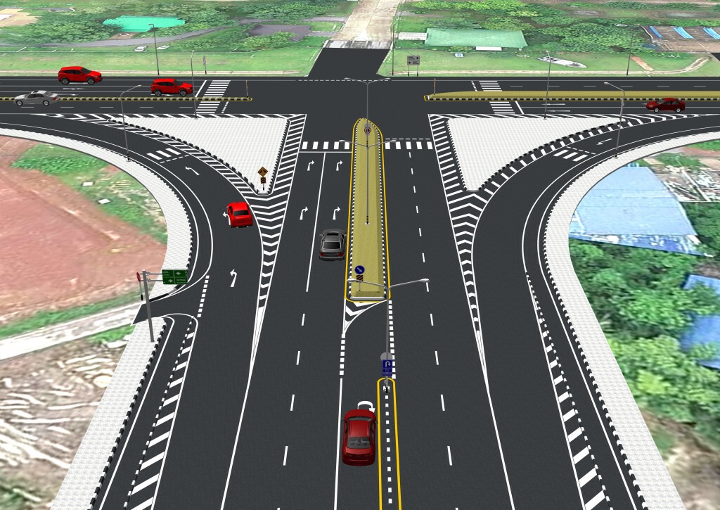 ทางหลวงชนบทสร้างถนนผังเมืองนครพนม คาดแล้วเสร็จปลายปีนี้