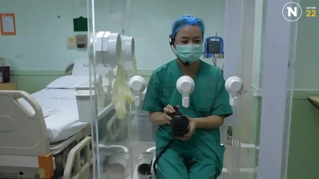 โรงพยาบาลตำรวจ รับมอบรถกองหนุนต้านภัยโควิด19