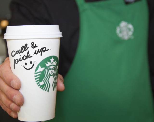 'สตาร์บัคส์' เปิดบริการ Call & Pick Up ส่งเครื่องดื่มตรงถึงรถ