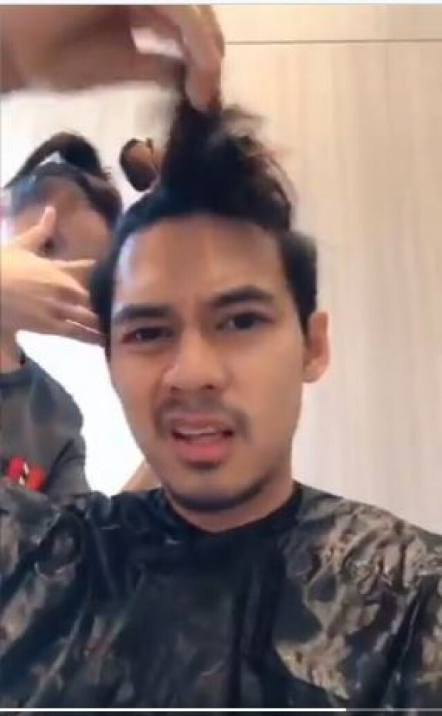 "แดน วรเวช"อวดคลิปหวาน"แพทตี้"ตัดผมให้