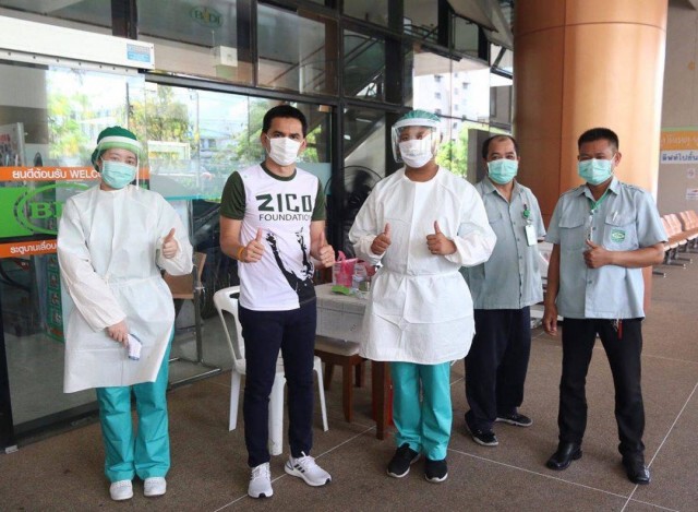 "มูลนิธิซิโก้" มอบหน้ากาก N95 - อุปกรณ์การแพทย์ให้ สถาบันบำราศนราดูร