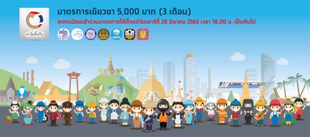 คลังเผยยอดอุทธรณ์ 'เราไม่ทิ้งกัน' 3 วันทะลุ 2 ล้านราย