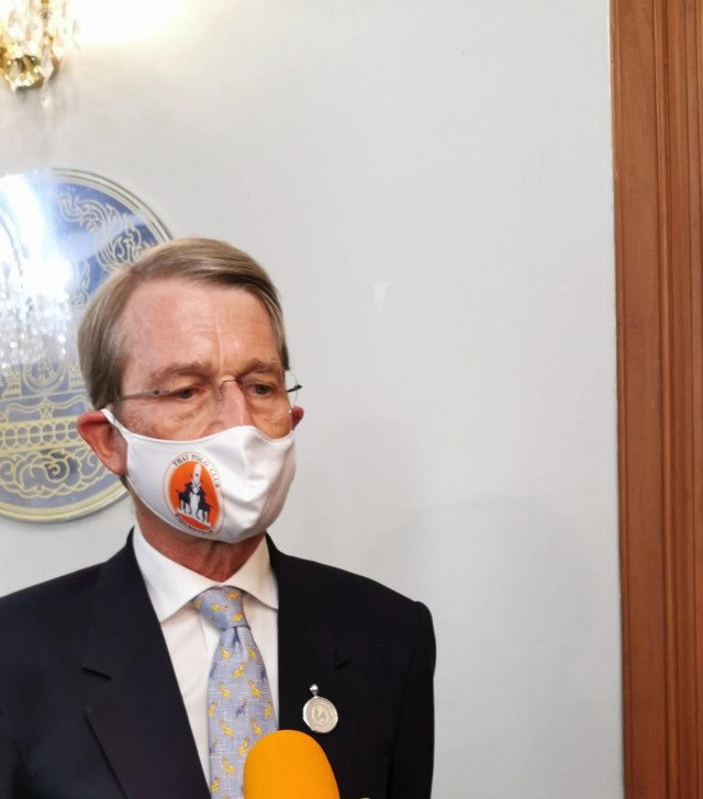 "ฮาราลด์ ลิงค์" ในวันรับจม.จากนายกฯประยุทธ์ ร่วมทีมไทยแลนด์