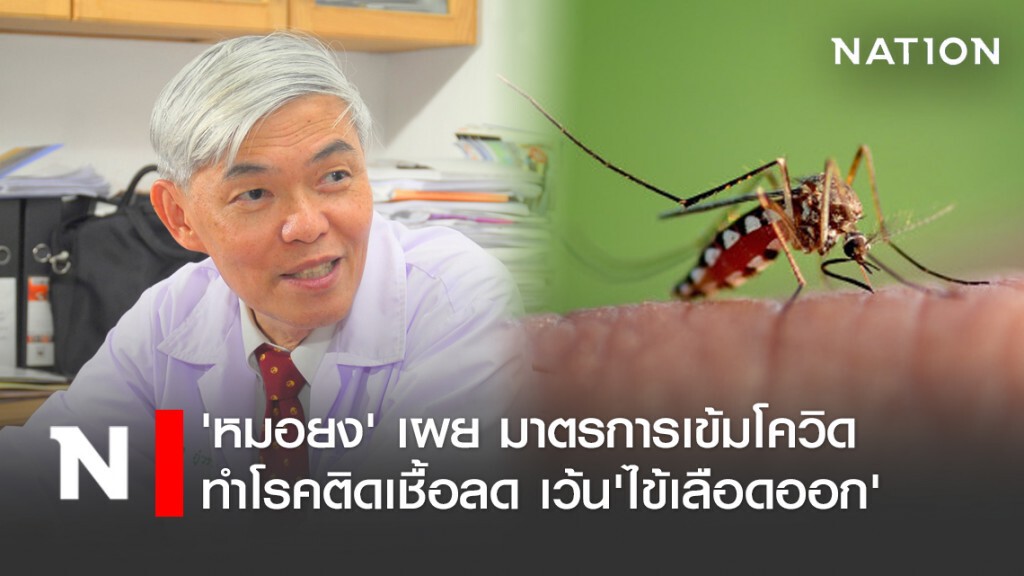 'หมอยง' เผย มาตรการเข้มโควิดทำโรคติดเชื้อลด เว้น'ไข้เลือดออก'