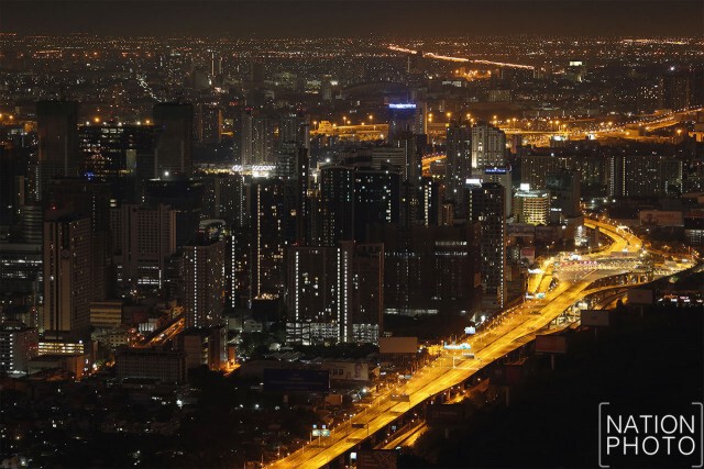 "Bangkok from Above" ความเงียบสงบท่ามกลางแสงสลัว
