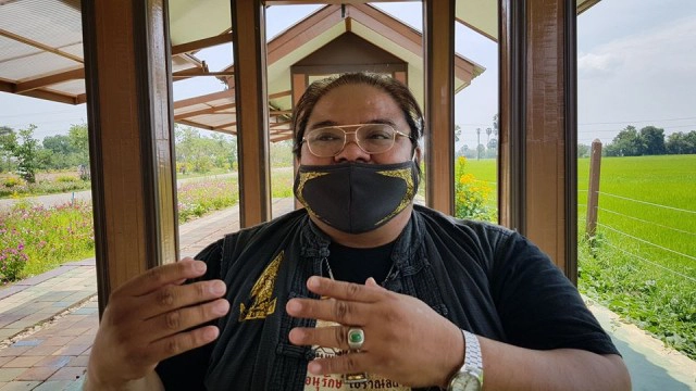 "หนุมานโควิด" ประติมากรรมสะท้อนโลก 2020