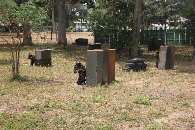 จัดแข่งยิง BB GUN ให้ทหารผ่อนคลายช่วงโควิด-19