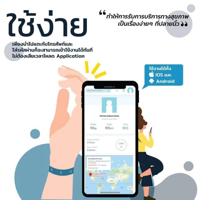 ‘HealthTAG’ บัตรสุขภาพแนวใหม่ เครื่องมือควบคุมโควิด-19 ยุคดิจิทัล