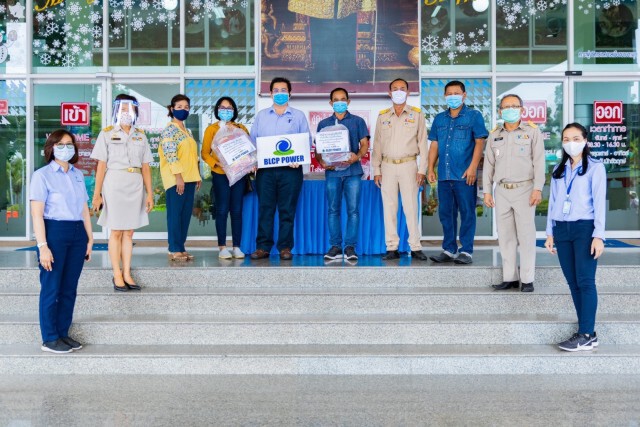 BLCP มอบอุปกรณ์ป้องกันโควิด-19 พร้อมสร้างรายได้ชุมชน