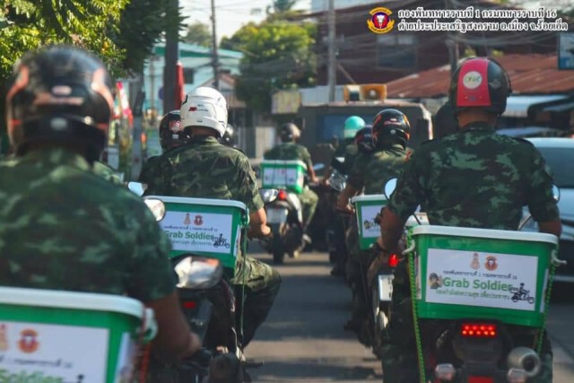 ชื่นชม Grab Soldier ส่งอาหารถึงรั้วบ้าน บรรเทาความเดือดร้อนช่วงโควิด-19