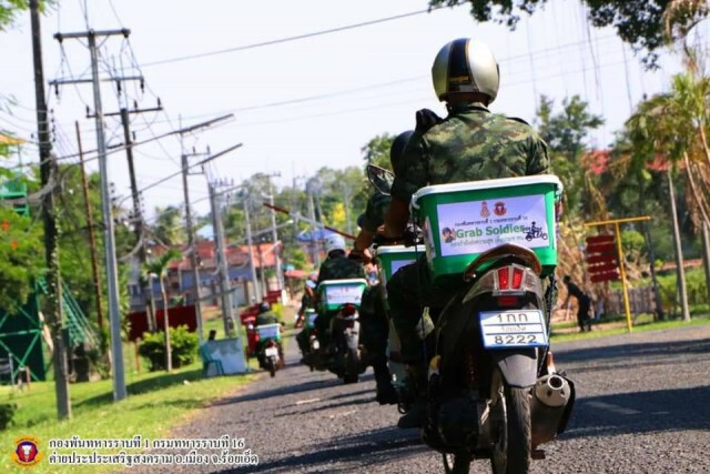 ชื่นชม Grab Soldier ส่งอาหารถึงรั้วบ้าน บรรเทาความเดือดร้อนช่วงโควิด-19