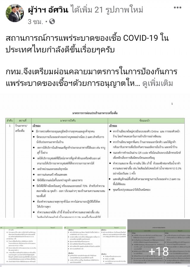 เตรียมตัว! "อัศวิน ขวัญเมือง" แจงละเอียดยิบแนวทางปลดล็อคเมือง