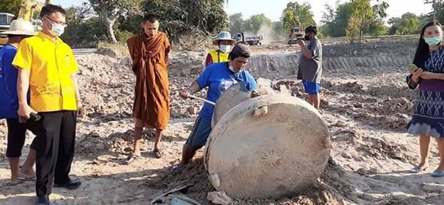 ขุดพบกลองมโหระทึกโบราณล้ำค่า อายุ 2,000 ปี