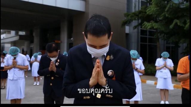 "หมอ-พยาบาล"ส่งคลิปปรบมือกลับ ขอบคุณคนไทยที่ร่วมสู้"โควิด"ด้วยกัน
