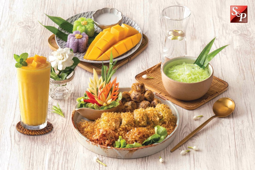 เอส แอนด์ พี แนะนำเมนูข้าวแช่-ข้าวเหนียวมะม่วง เมนูต้อนรับหน้าร้อน