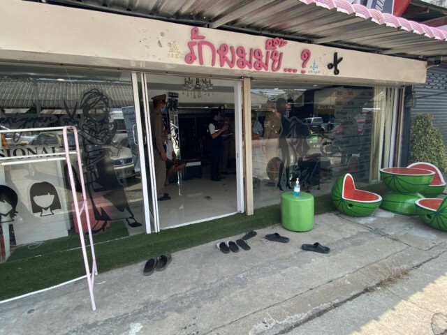ตำรวจ-ฝ่ายปกครอง นำกำลังออกตรวจร้านอาหาร ร้านตัดผม