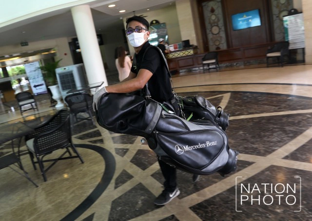 นักกอล์ฟ หายห่วง!! ฝึกซ้อมไดร์ฟกอล์ฟ ตามมาตรการSocial Distancing