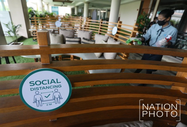 นักกอล์ฟ หายห่วง!! ฝึกซ้อมไดร์ฟกอล์ฟ ตามมาตรการSocial Distancing