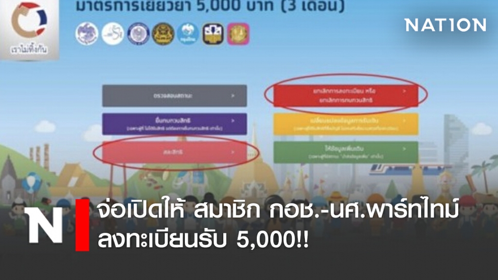 จ่อเปิดให้ สมาชิก กอช.-นศ.พาร์ทไทม์ ลงทะเบียนรับ 5,000!! จ่อเปิดให้ สมาชิก กอช.-นศ.พาร์ทไทม์ ลงทะเบียนรับ 5,000!!