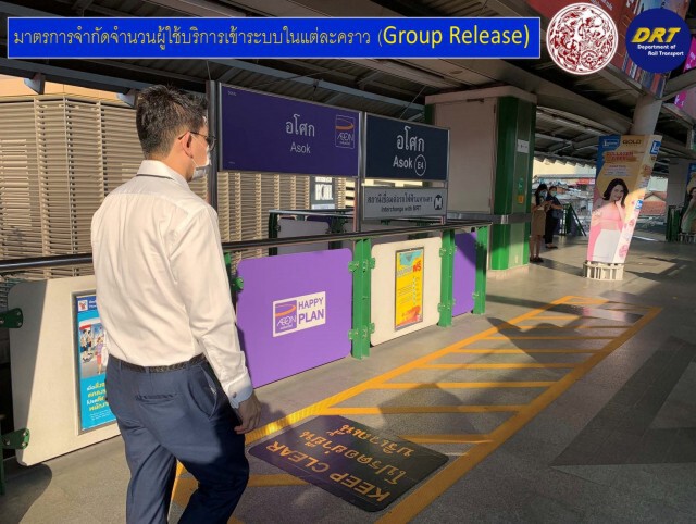 กรมรางฯ เข้มมาตรการสกัดโควิด-19