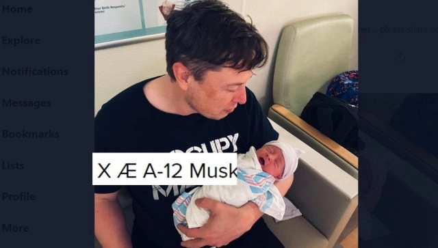 กริมส์’ ออกมาเฉลยชื่อลูกชาย "X Æ A-12"