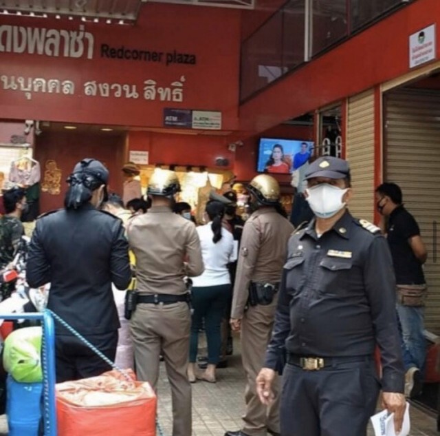 เขตราชเทวียันยังไม่ปิดตลาดย่านประตูน้ำ