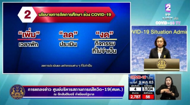 ศธ.เผย 6 นโยบาย จัดการเรียนการสอนช่วงโควิด