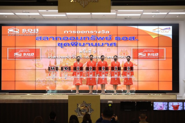 ธอส.ออกรางวัลสลากออมทรัพย์งวด 16 พ.ค.63